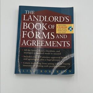 The Landlords Book of Forms and Agreements